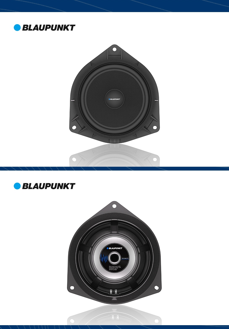 德國（藍寶BLAUPUNKT）豐田專用兩分頻套裝喇叭 GTX 1662 CTY