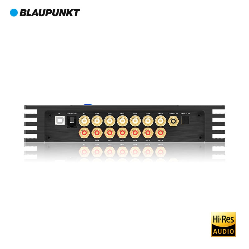 德國藍(lán)寶（BLAUPUNKT）Hi Res高清音頻12路DSP功放 MPD 101280 AH